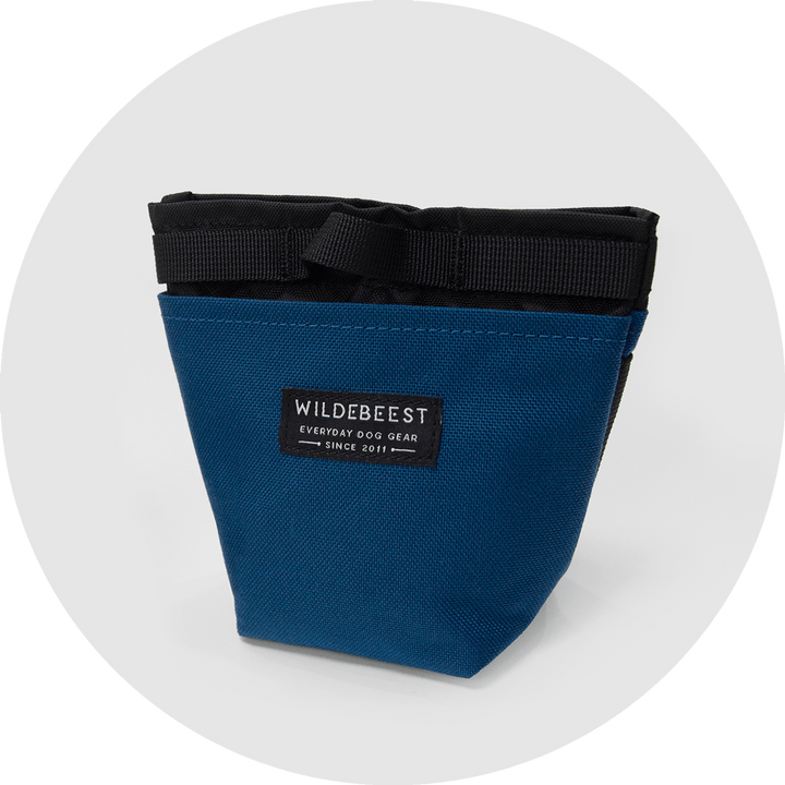 Alamo Dog Treat Pouch/Color-Navy