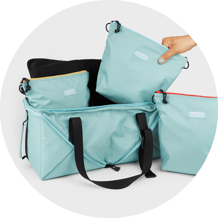 Bernal Go Bag/Color-Sky Blue