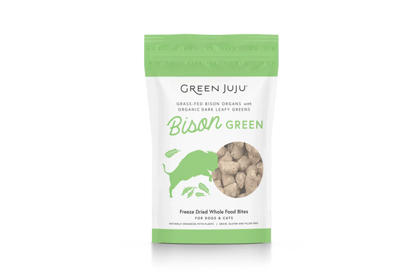 Green Juju Freeze Dried Bison Green Whole Food Bites (2.5OZ)