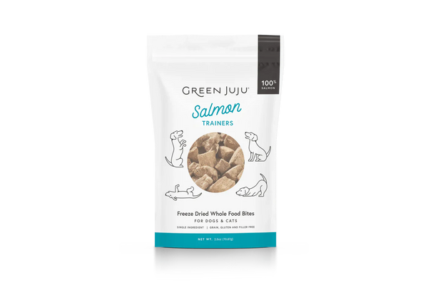 Green Juju Freeze Dried Salmon Trainer Treats (2.5OZ)